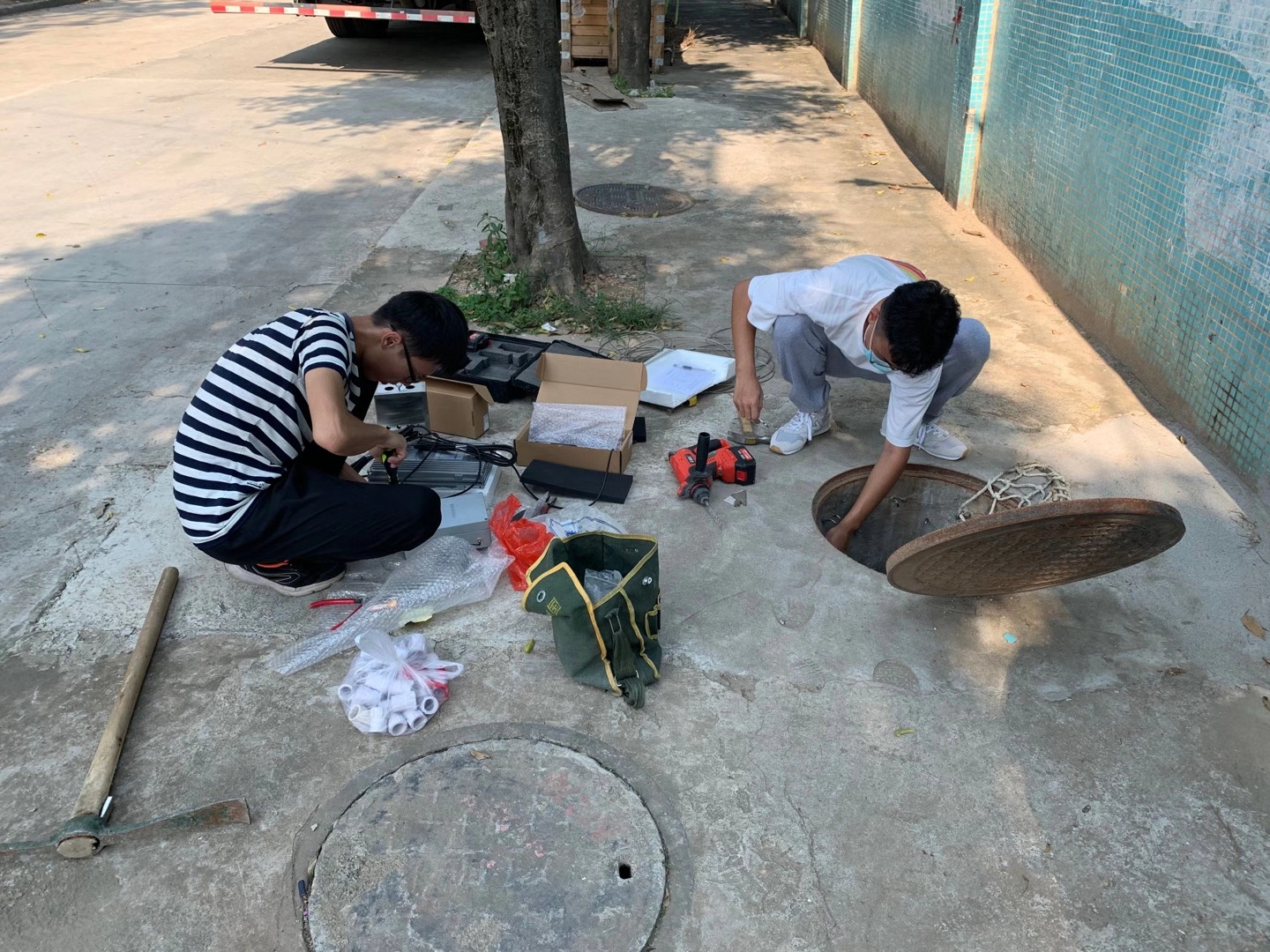 兆峰环保排水末端在线监测系统